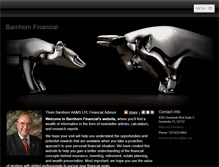 Tablet Screenshot of barnhornfinancial.com